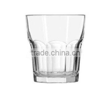 machine pressed gibraltar 12 Ounce rocks glass