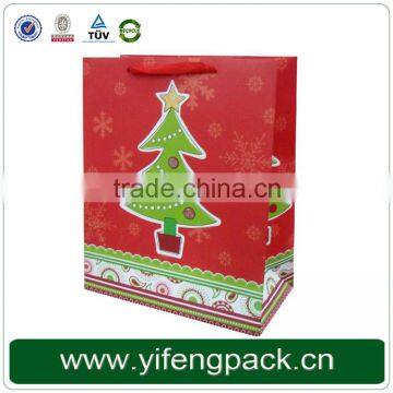 Eco-friendly Custom Logo Printed Decorative Christmas Gift Paper Bag photo-5