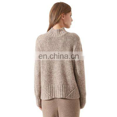 Эрдос. Шерстяной свитер из Cashmere для женщин, свитер с воротником на всю грудь большого размера photo-2