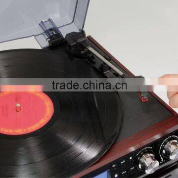 TR-17CD:Turntables With Vinyl Records Player Usb Record CD AM FM Radio Cassette photo-2