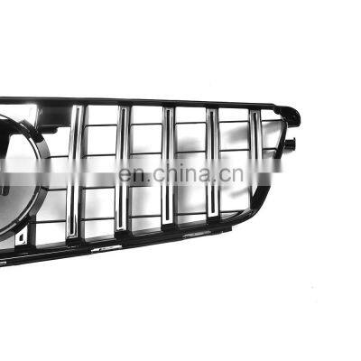 Silver W204 GTR Front Grille for Mercedes Benz C180 C200 C250 C300 C350 Sport Sedan 07-13 photo-5