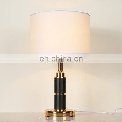 Simple European Style Home Table Lamp Lighting Bedroom Decoration Metal Gentle Eye Protection Dimmable Table Lamps photo-4