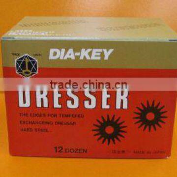 "Wheel dresser for sharpening abrasive grinding tool "