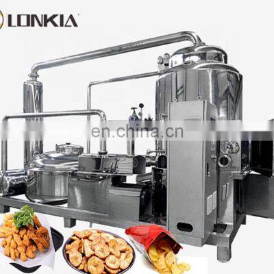 Full Automatic Low Temperature Vacuum Fryer Okra Radish Chips Vacuum Frying Equipment