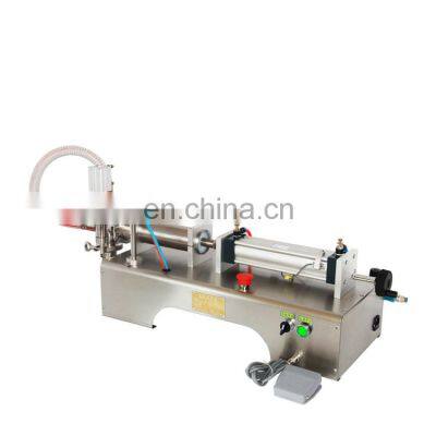 100-1000ML Electric Pneumatic Small Scale Volume Water Bottle Liquid Filling Machine