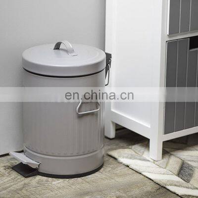 Wholesale Kitchen Waste Bins Hand Lifting Standing Waste Recycling Bin Embossed Food Waste Can Trash Bin photo-5