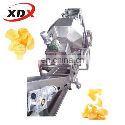 Small scale potato chips production line potato chips frying machine