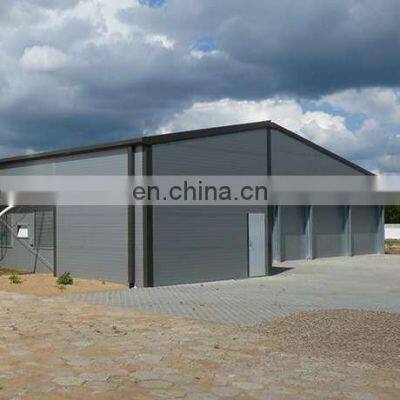 Qingdao steel structure commercial poultry chicken house fabricated sheds for sale