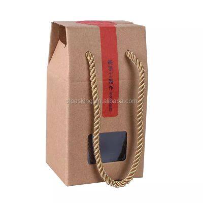 kraft paper handmade cookie gift boxes