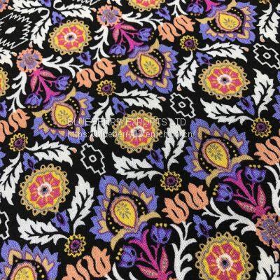 Rayon Crepe Fabric (Printed)