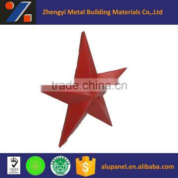 wall cladding interior decorative 3D aluminum star panel