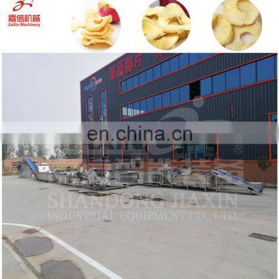 High Efficiency Apple Crispy Chips Vacuum Dry Machine