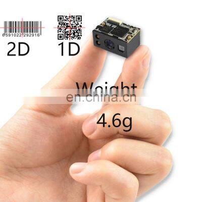 Mini Light Weight Universal Laser 650nm Scanning Engine 3mil 32bit CMOS 2D Scanner Engine Scanner Module