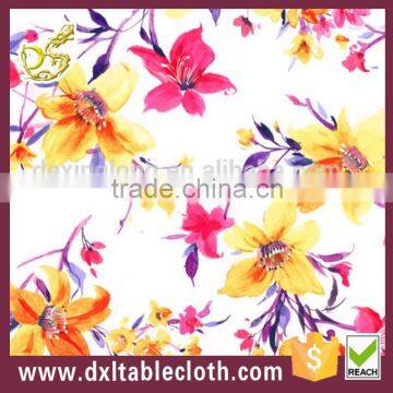 Flower New Design Home Textile Fancy Table Cloths Picnic Table photo-5