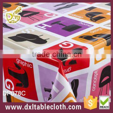 New Design Home Decoration Polyester Cotton Fabricmade in China Square Tablecloth photo-2