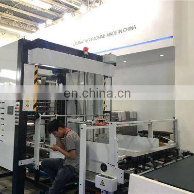 BZ1650S 5 Pile Automatic Litho Corrugated Carton Paperboard Cardboard Flip Flop Turner and Stacker Machine photo-3