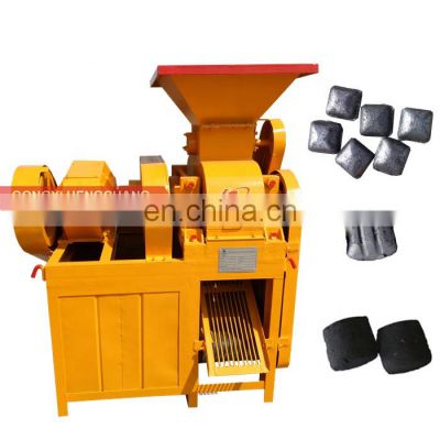 Sale Coal charcoal egg shape pillow ball press maker lime powder square round oval briquette making machine to make charcoal bbq