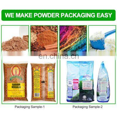 Fully Automatic Vertical 50g to 1kg Powder Packing Machine 1kg Flour Bag Packing Machine photo-3