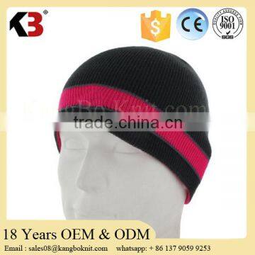 High quality jacquard man winter hat beanie pattern wholesale