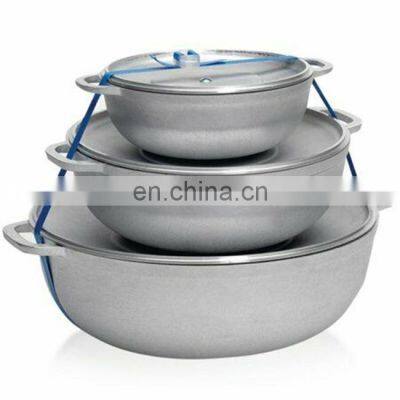 Non stick aluminum cooking pot cookware