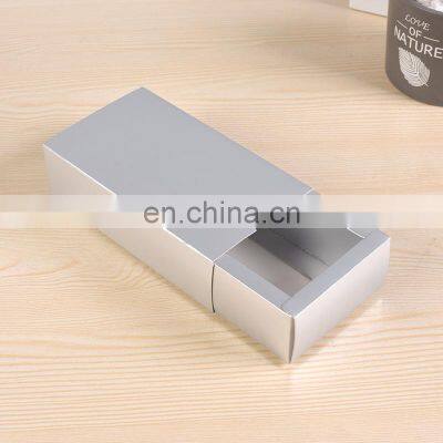 Free Samples OEM China Manufacturer Customized Logo Cheap Solid Drawer Box Gold Foil Hard Paper Sleeve Soap Small Packaging Box photo-2