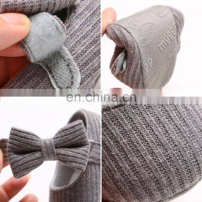 Baby Girls Cotton Shoes Retro Spring Autumn Toddlers Prewalkers Cotton Shoes Infant Soft Bottom First Walkers 0-18M photo-2