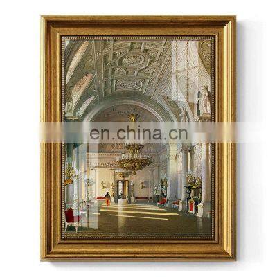 European-style Wall Decor Artwork Canvas Painting With Frame for Living Room photo-4