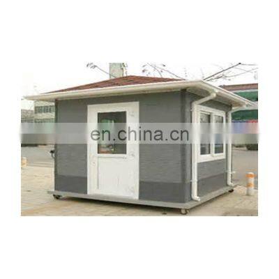 Stainless Steel Prefab Sentry Box/Steel Police Guardhouse/Police Guard House/QX-142E