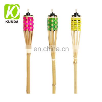 Citronella Garden Outdoor  Bamboo Tiki Torches