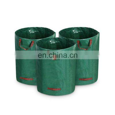 3-Pack 32 Gallons Eco-friendly Collapsible Gardening Waste Bag,Leaf bag