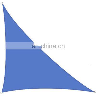 Factory Direct Distributor 100% Virgin Sun Shading Sail Anti UV Outdoor Beach Sand Color Garden Party Canopy HDPE Courtyard OEM