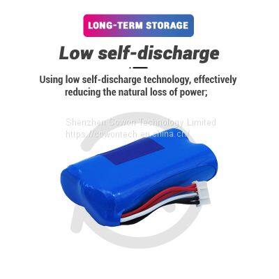 Li-ion 7.4V 2200mAh Rechargeable Replacement LARGE18650 AMP7000 8210 NEW8210 NEW 8210 Battery For Bancamiga Pos Terminal photo-4