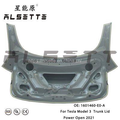 Alsette OEM Style Trunk Lid AS-MD3-1002 for Tesla Model 3 2016-2021 OE: 1601460-E0-A