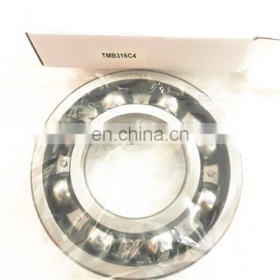 High quality 80*170*39mm TMB316C4 bearing TMB316C4 deep groove ball bearing 6316C4 bearing TMB316