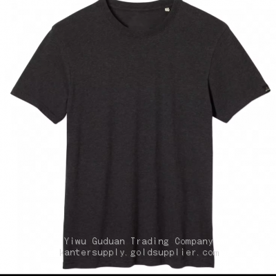 Top Selling Solid Color 100% Cotton O-Neck Short Sleeve Soft Tshirt T-shirt For Men From Bangladesh photo-5