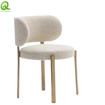 Hotel Events Wedding and Party Furniture Gold Stainless Steel Dining Chair photo-2