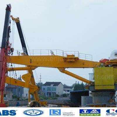 Heavy Duty Offshore Crane Telescopic  Folding Arm Hydraulic Offshore Crane for Sale