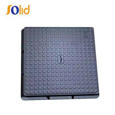 EN124 C250 Coating Sewer Drain Square Frame Manhole Cover Manufacturer