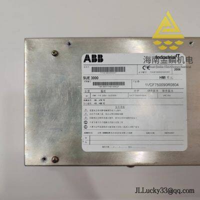 ABB SUE3000 Substation Automation System Component – Order Code 1VCF750090R0804