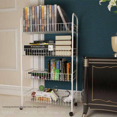 Многофункциональный полочный стеллаж для овощей на кухне, стеллаж для мелочей в гостиной, книжная полка в кабинете и стеллаж для игрушек в детской комнате