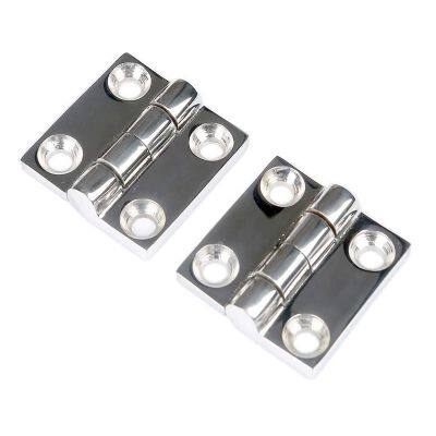 Best Price Factory Wholesale Stainless Steel Square Butterfly Casting Door Hinge for Boat Hatches Toolbox Doors Gates