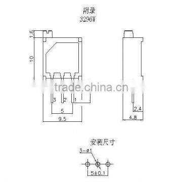 Bonens Electronics 3296W Trimmer Potentiometer photo-6