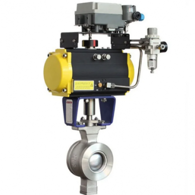 Manufacturers Direct Sale Pneumatic Ball Valve Regulating V-type Ball Valve photo-2