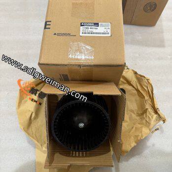 Hyundai Excavator Parts Genuine 11N6-90700 Fan & Motor for R210LC7 R210LC3 R220-9S R225-7 in Stock photo-1