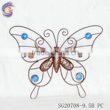 metal wall art decoration butterfly