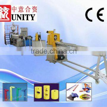 plastic pe foam pipe machine