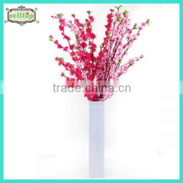 120cm 60 heads silk artificial peach blossom