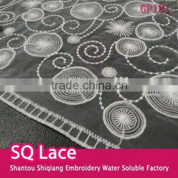2016 New Arrivals Premium Swiss Voile Lace Heavy Fabric 100% Cotton Lace, Wedding Dress Red.black