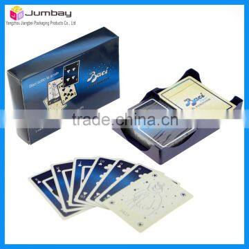 270gsm Classic Custom Paper Playing Cards Gift Set with Plastic Tray Packing