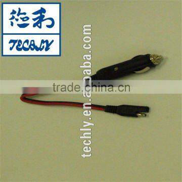High Quality Red Black Wire Cigarette Plug To SAE Plug Automotive Cable Assembly photo-4